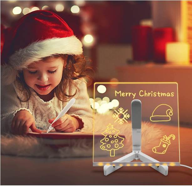 Reusable LED Light Glass Writing pad